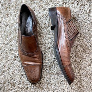 Salvatore Ferragamo Brown Loafers